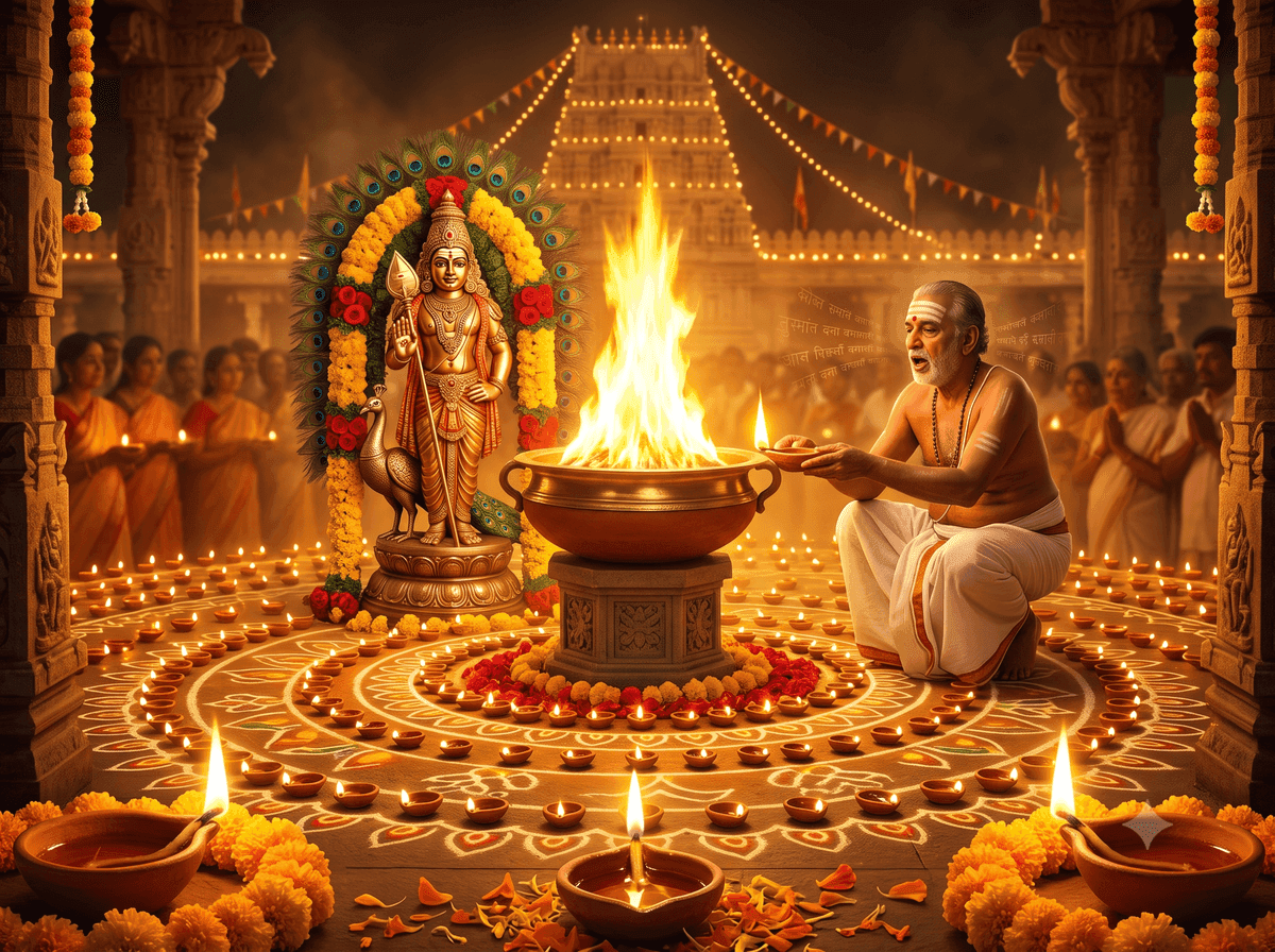 Karthigai Deepam Pooja